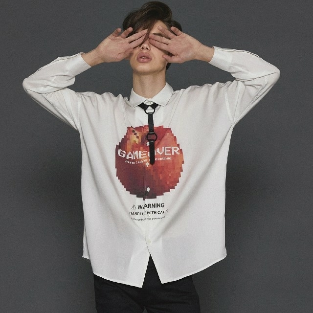 SHAREEF(シャリーフ)のSHAREEF 'DOT APPLE' BIG SHIRTS メンズのトップス(シャツ)の商品写真