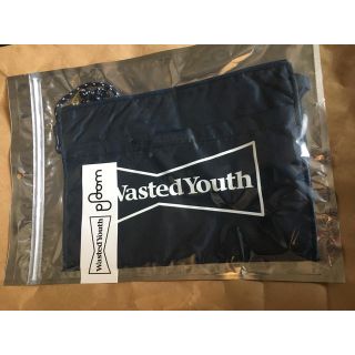 Wasted Youth x Ploom POP-UP サコッシュ　ネイビー(ショルダーバッグ)