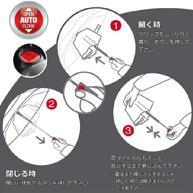 Knirps(クニルプス)のKnirps（クニルプス）自動開閉傘 メンズのファッション小物(傘)の商品写真