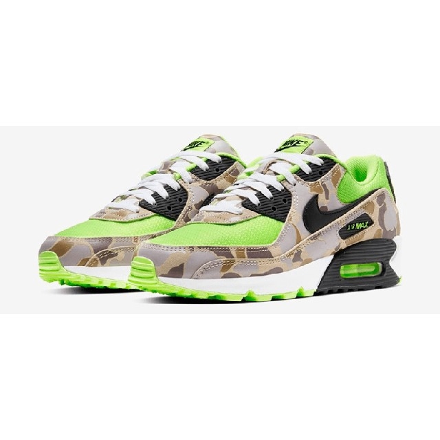 NIKE AIR MAX 90 GREEN CAMO