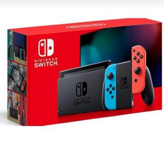 ニンテンドースイッチ(Nintendo Switch)のニンテンドースイッチ ネオンブルー/レッド(家庭用ゲーム機本体)