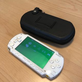 ソニー(SONY)のPSP1000（ホワイト）　ジャンク扱い(携帯用ゲーム機本体)