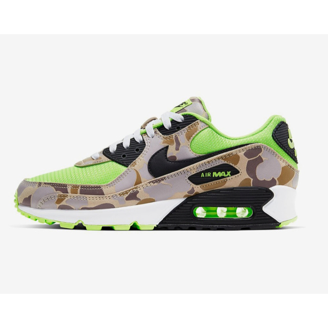 スニーカーNIKE AIR MAX 90 DUCK CAMO GHOST GREEN