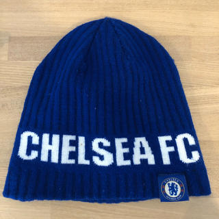 チェルシー(chelsea)のニット帽　チェルシーFC スタンフォードブリッジの公式ショップで現地購入(ウェア)