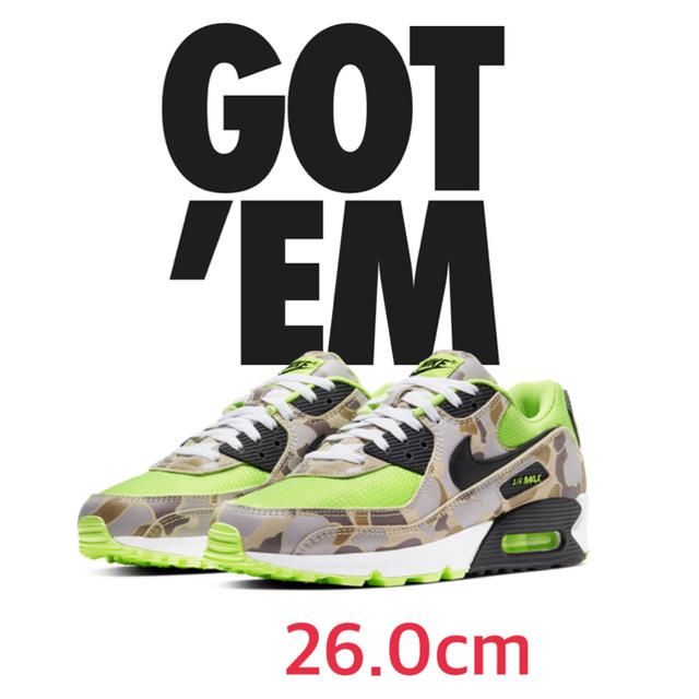 NIKE AIR MAX 90 GREEN CAMO  グリーンカモ　90メンズ