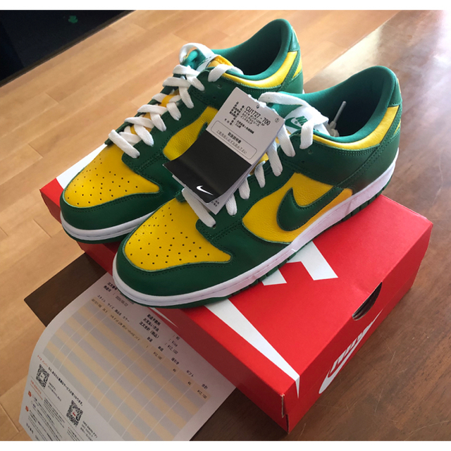 NIKE(ナイキ)のNIKE DUNK LOW SP BRAZIL 26.5 メンズの靴/シューズ(スニーカー)の商品写真