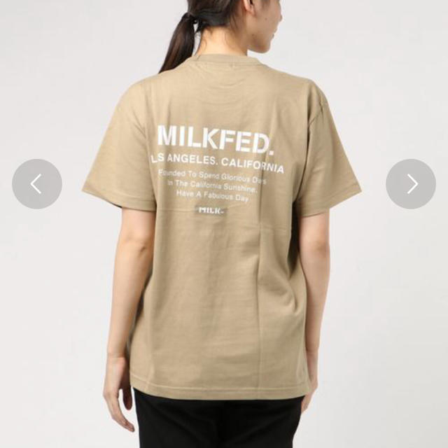 MILKFED. - 新品タグ付 milkfed. Tシャツの通販 by summer sale 🌻｜ミルクフェドならラクマ