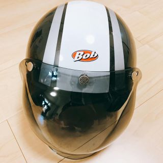 オージーケー(OGK)のBOb ヘルメット　バイク用　ジェットヘルメット(ヘルメット/シールド)