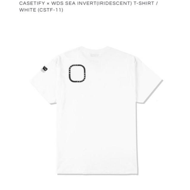 CASETIFY × WDS SEA INVERT T-SHIRT WHITE - Tシャツ/カットソー(半袖