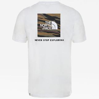 ザノースフェイス(THE NORTH FACE)のノースフェイス ボックス ロゴ  カモ Tシャツ M(Tシャツ/カットソー(半袖/袖なし))