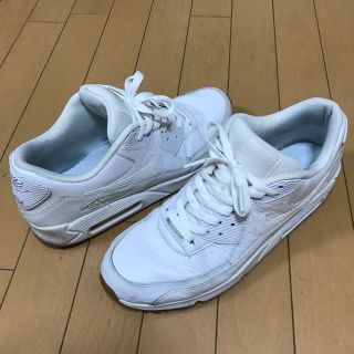 ナイキ(NIKE)のエアマックス 90 LTR PA オーストリッチ ホワイト／ガム(スニーカー)