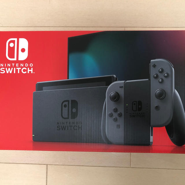 Nintendo Switch Joy-Con(L)/(R) グレー エンタメ/ホビーのゲームソフト/ゲーム機本体(家庭用ゲーム機本体)の商品写真