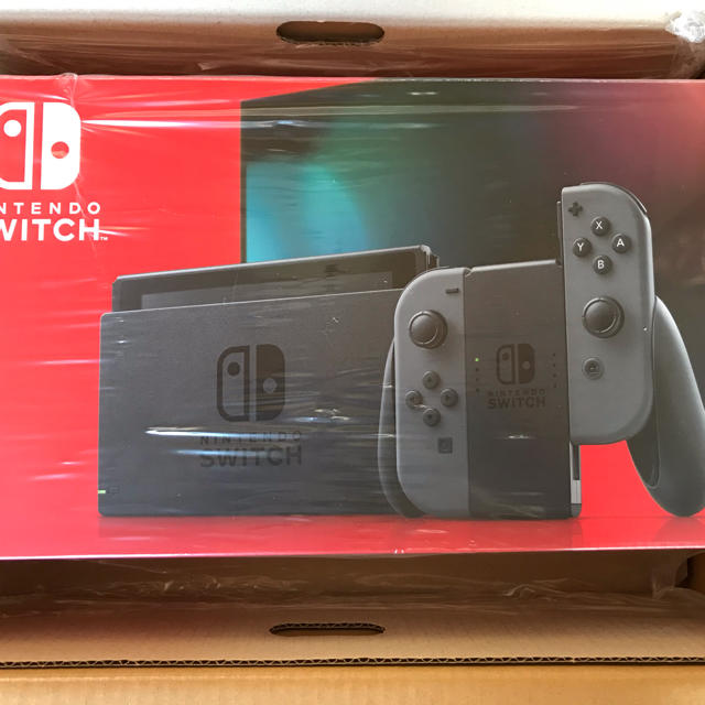 Nintendo switch グレー 新型 新品 スイッチ 本体