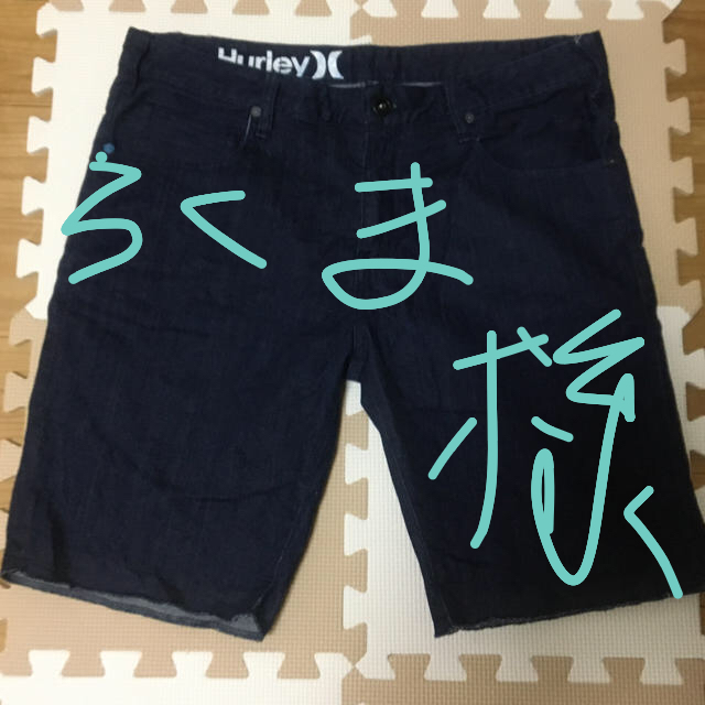 Hurley(ハーレー)のHURLEY ハーレーストレッチショートデニム Lサイズ美品 メンズのパンツ(ショートパンツ)の商品写真