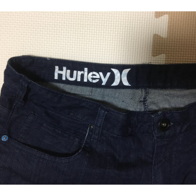 Hurley(ハーレー)のHURLEY ハーレーストレッチショートデニム Lサイズ美品 メンズのパンツ(ショートパンツ)の商品写真