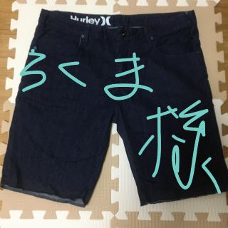 ハーレー(Hurley)のHURLEY ハーレーストレッチショートデニム Lサイズ美品(ショートパンツ)