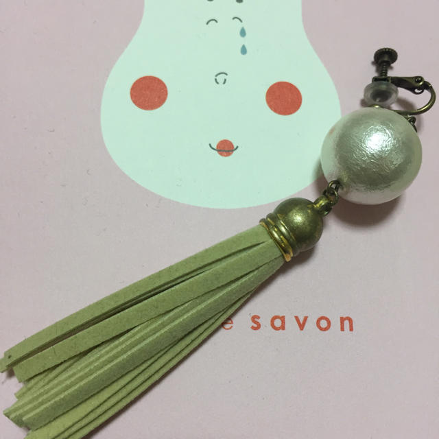 l'atelier du savon(アトリエドゥサボン)の新品♡タッセルパールイヤリング レディースのアクセサリー(イヤリング)の商品写真