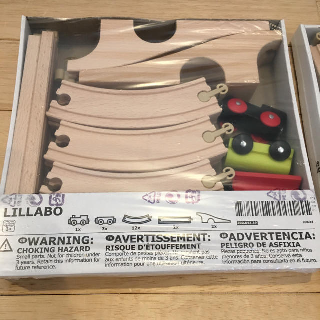 IKEA(イケア)のIKEA  LILLABO シリーズ (写真左上と右下のセットのみ) キッズ/ベビー/マタニティのおもちゃ(知育玩具)の商品写真