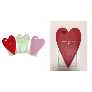 ハニーミーハニー(Honey mi Honey)のheart iPhone case(スマホケース)