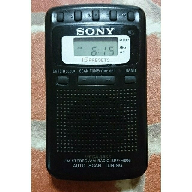 SONY - ソニー FMステレオ/AMワイドラジオ SRF-M806 の通販 by SONY - ソニー FMステレオ/AMワイドラジオ SRF-M806 の通販 by