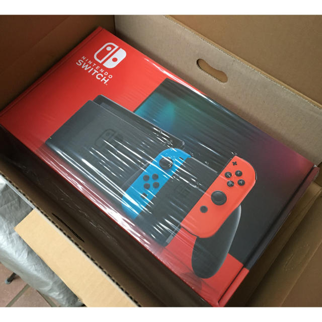 エンタメ/ホビー新品未開封 Nintendo Switch 本体 ネオンブルー/ネオンレッド