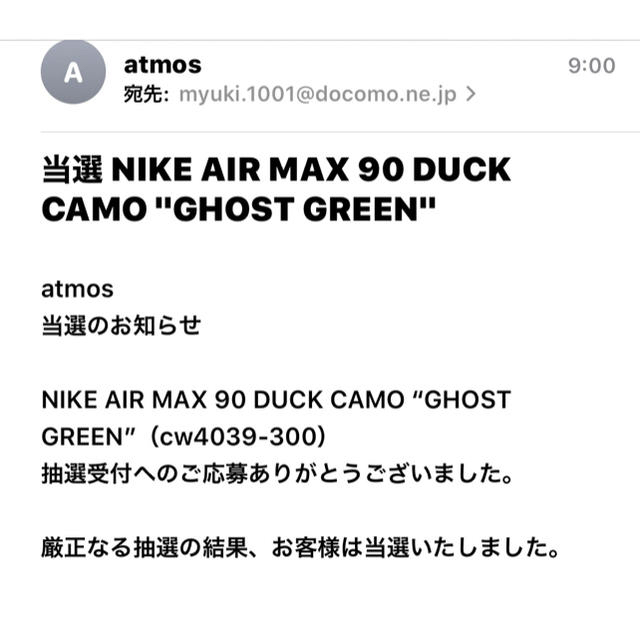 NIKE AIR MAX 90 DUCK CAMO GHOST GREEN