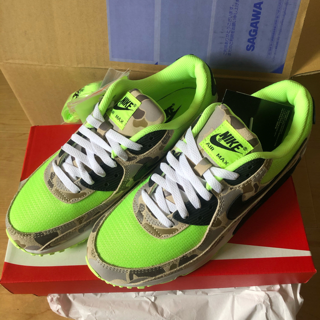 NIKE AIR MAX 90 DUCK CAMO GHOST GREEN