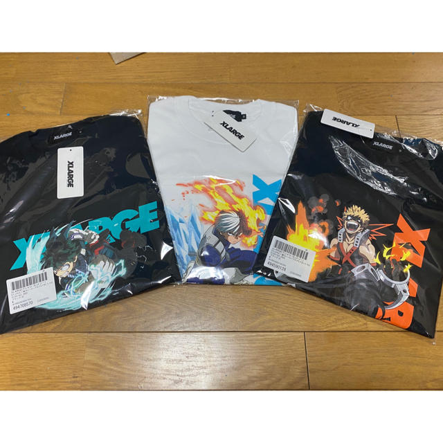 XLARGE 僕のヒーローアカデミア　3枚