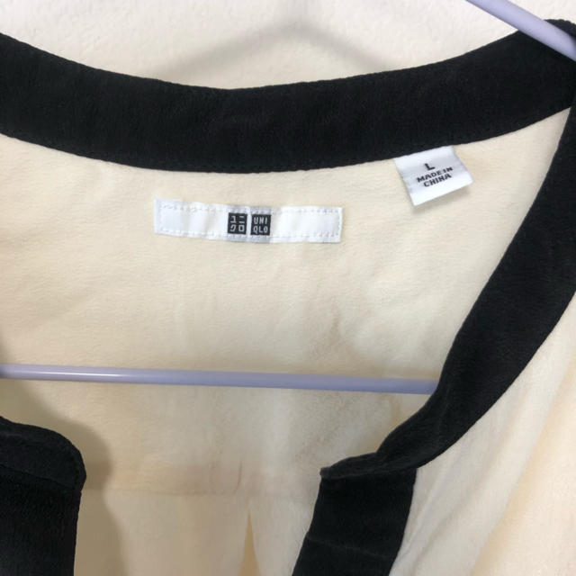 UNIQLO(ユニクロ)のUNIQLO✳︎シルクブラウス レディースのトップス(シャツ/ブラウス(長袖/七分))の商品写真