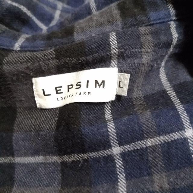 LEPSIM(レプシィム)のLEPSIM”シャツワンピ”値下中！500円→300円 レディースのトップス(シャツ/ブラウス(長袖/七分))の商品写真