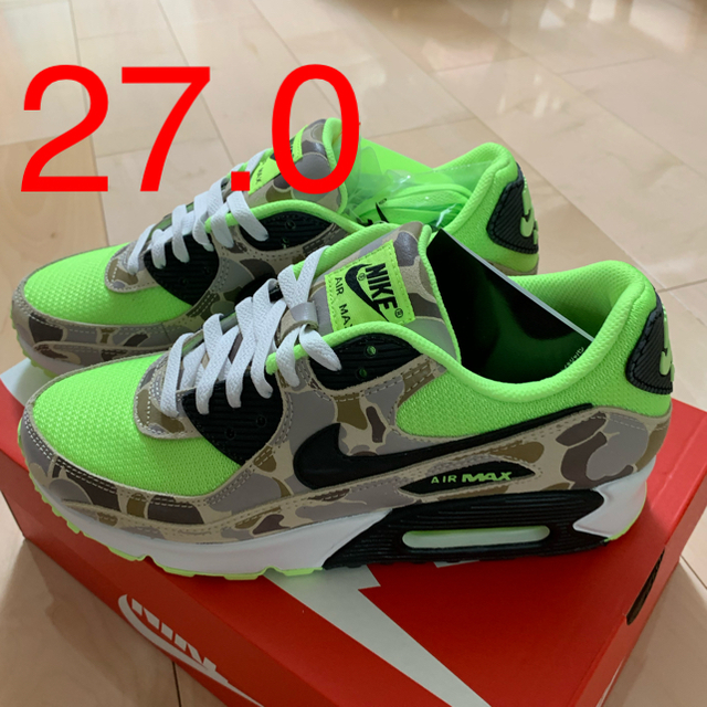 NIKE AIR MAX 90 Green Camo 27.0