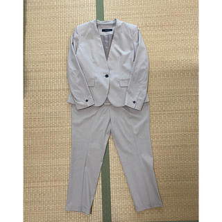 ザラ(ZARA)の未着用　ZARA   パンツ　スーツ　セットアップ　春夏　ベージュ　ほぼ新品(スーツ)