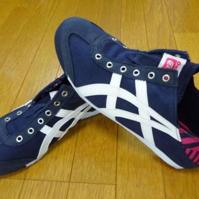 Onitsuka Tiger(オニツカタイガー)の【最終値下げ】美品オニツカタイガー　MEXICO 66 PARATY 24.0 レディースの靴/シューズ(スニーカー)の商品写真