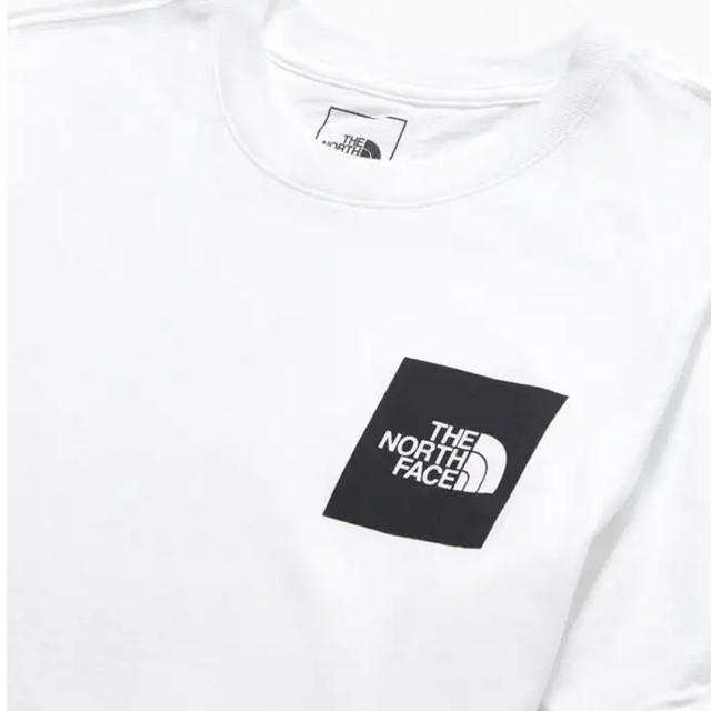 THE NORTH FACE(ザノースフェイス)のノースフェイス スクエアロゴ Tシャツ ホワイト L メンズのトップス(Tシャツ/カットソー(半袖/袖なし))の商品写真