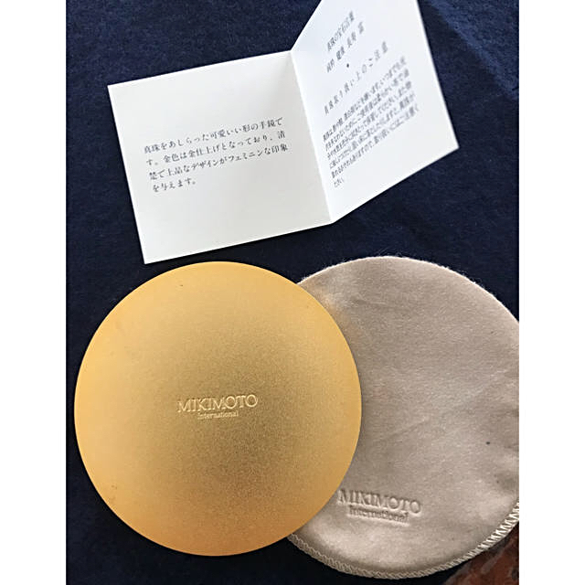 MIKIMOTO(ミキモト)のマチルダ様専用　ミキモトの手鏡 レディースのファッション小物(ミラー)の商品写真