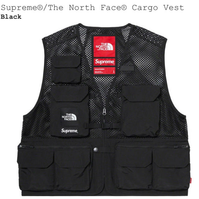 supreme the north face cargo vest