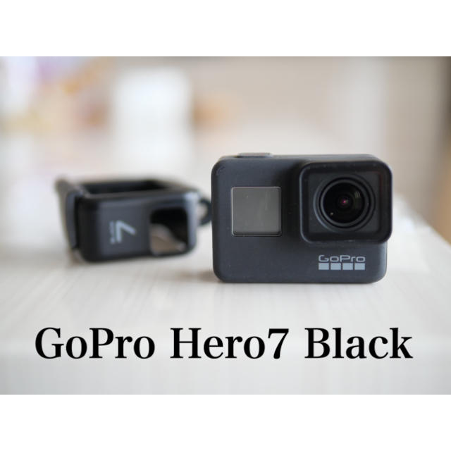 GoPro HERO7 Black 純正3way gripなど、付属品多数