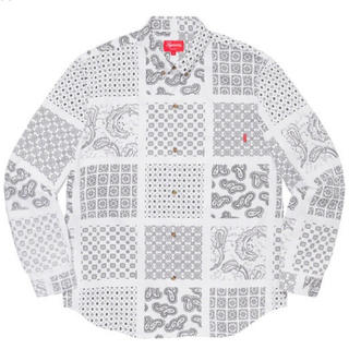 シュプリーム(Supreme)のsupreme  paisley grid shirt(シャツ)