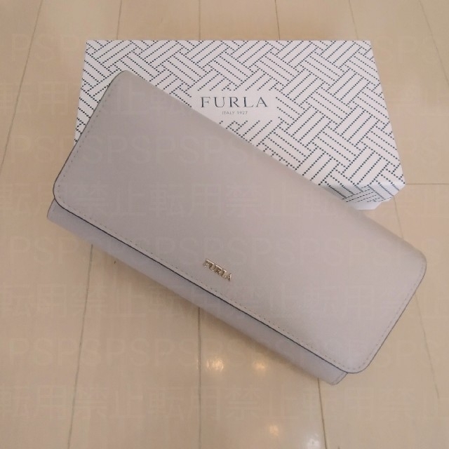 FURLA バビロン 長財布 ダリアベージュ 小銭入れ大きめ - 財布