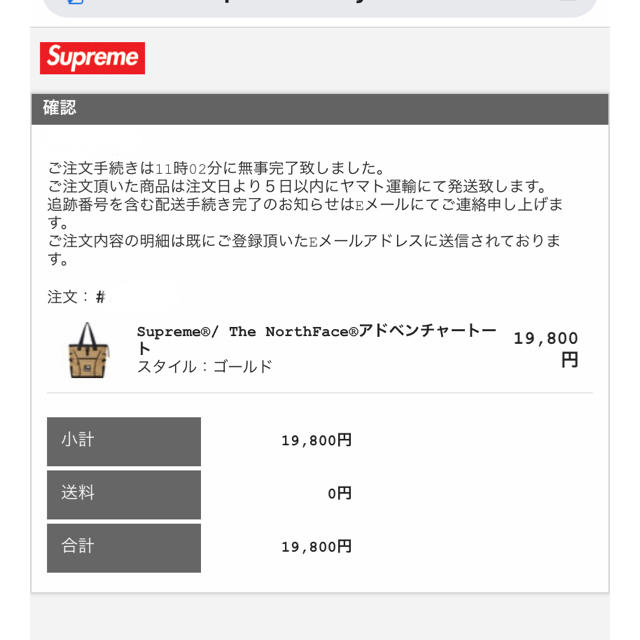 Supreme(シュプリーム)のsupreme シュプリーム North Face ノースフェイス メンズのバッグ(バッグパック/リュック)の商品写真