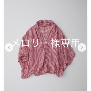 ネストローブ(nest Robe)のネストローブ  今季 ギンガムチェック & ワンピース(シャツ/ブラウス(長袖/七分))