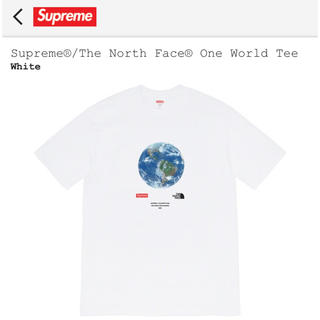 シュプリーム(Supreme)のSupreme®︎/The North Face®︎ One World Tee(Tシャツ/カットソー(半袖/袖なし))