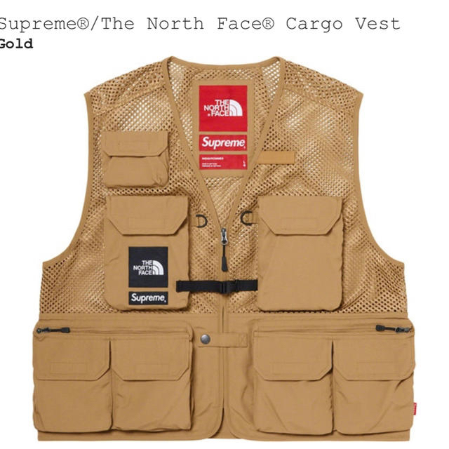 supreme the north face cargo vest