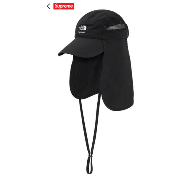 supreme × north face  Camp Cap  black