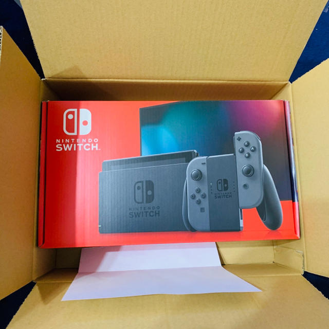 新品 Nintendo Switch グレー 本体