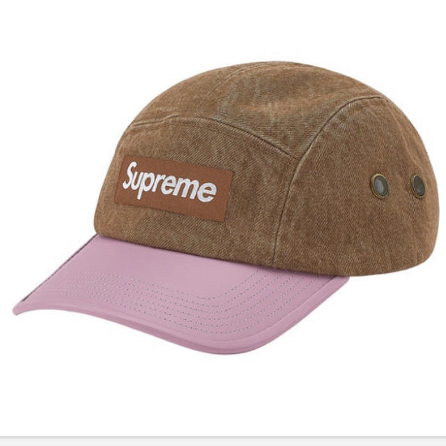 20SS Supreme 2-Tone Denim Camp Cap