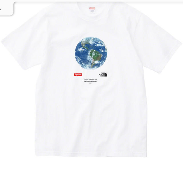 Supreme®/The North Face® One World TeeTシャツ/カットソー(半袖/袖なし)