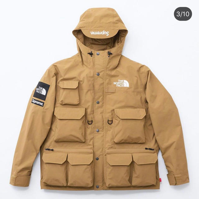 Supreme(シュプリーム)のsupreme the north face ジャケット　カーキー　XL メンズのジャケット/アウター(マウンテンパーカー)の商品写真