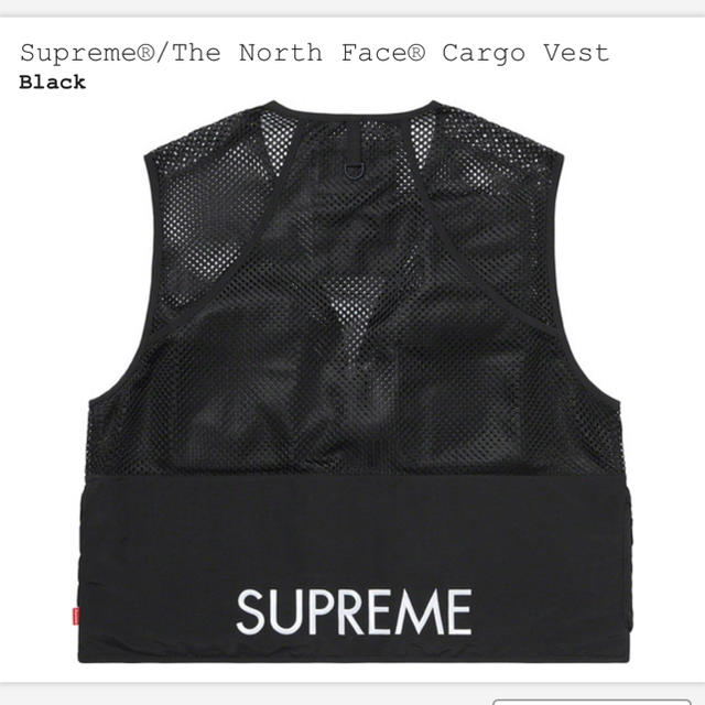 NIKE(ナイキ)のSupreme The North Face Cargo Vest Sサイズ メンズのトップス(ベスト)の商品写真