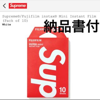 シュプリーム(Supreme)のsupreme インスタントフィルム 富士フィルム チェキ(フィルムカメラ)